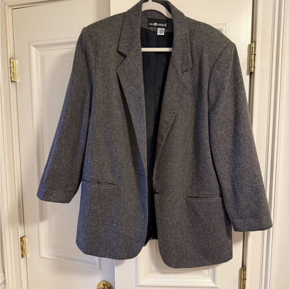 Sag Harbor Women's Charcoal Blazer